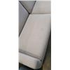 Image 4 : GREY FABRIC EQ3 SOFA, COULD USE A CLEAN, NO RIPS OR TEARS
