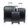 Image 1 : AS NEW 3PC SAMSONITE BLACK HARD CASE LUGGAGE SET - RETAIL $899