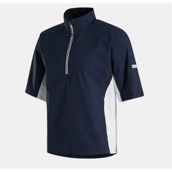 NEW MENS FOOTJOY HYDRO LITE SHORT SLEEVE RAIN SHIRT - RETAIL $199, SIZE MEDIUM