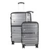 Image 1 : AS NEW SAMSONITE MCCGRATH 2 PC LUGGAGE SET SILVER - RETAIL $699