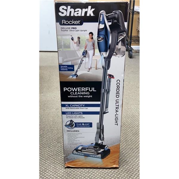 SHARK ROCKET DELUXE PRO CORDED ULTRA-LIGHT VACUUM TESTED AND WORKING - RETAIL $299