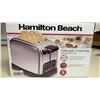 Image 1 : HAMILTON BEACH 2 SLICE TOASTER TESTED AND WORKING - RETAIL $39