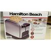 Image 1 : HAMILTON BEACH 2 SLICE TOASTER TESTED AND WORKING - RETAIL $39