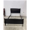 Image 1 : BRAND NEW FULL/DOUBLE SIZE BLACK AVENZA SLEIGH STYLE BEDFRAME