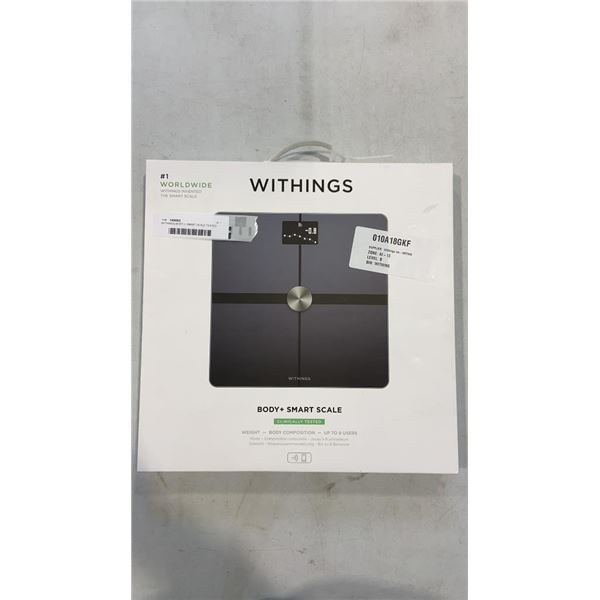 WITHINGS BODY + SMART SCALE TESTED AND WORKING - RETAIL $129