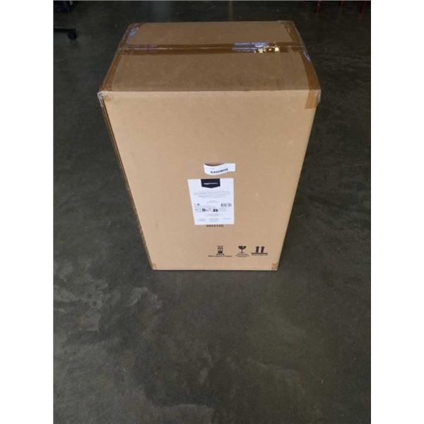 BRAND NEW SEALED STAINLESS SOFT CLOSE TRASH CAN, 50 LITRE, 13 GAL, REMOVABLE LINER