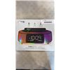 Image 1 : IHOME TIMEBOOST GLOW WIRELESS CHARGING AND LED COLOR CHANGING  ALARM CLOCK