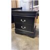 Image 2 : BRAND NEW PAIR OF BLACK AVENZA NIGHTSTANDS