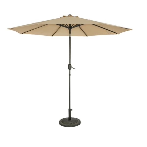 MY PATIO 10FT DELUXE OFFSET UMBRELLA  - RETAIL $699