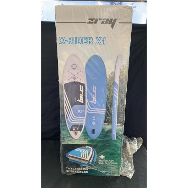 NEW Z RAY X RIDER X1 ALL AROUND SUP BOARD INFLATABLE PADDLEBOARD  - RETAIL $369