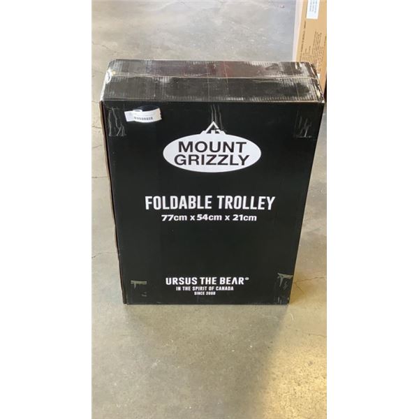 NEW MOUNT GRIZZLY FOLDABLE TROLLEY