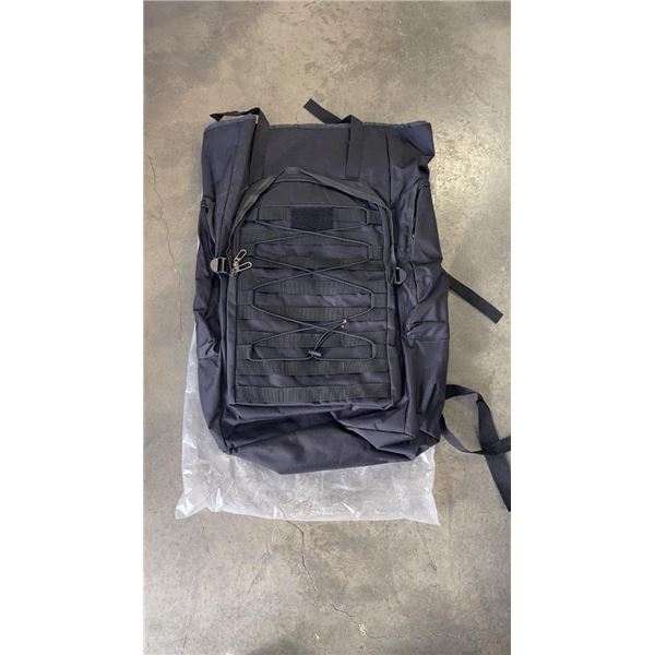 BRAND NEW BLACK HIKING/ CAMPING BACKPACK WITH WAIST STRAP