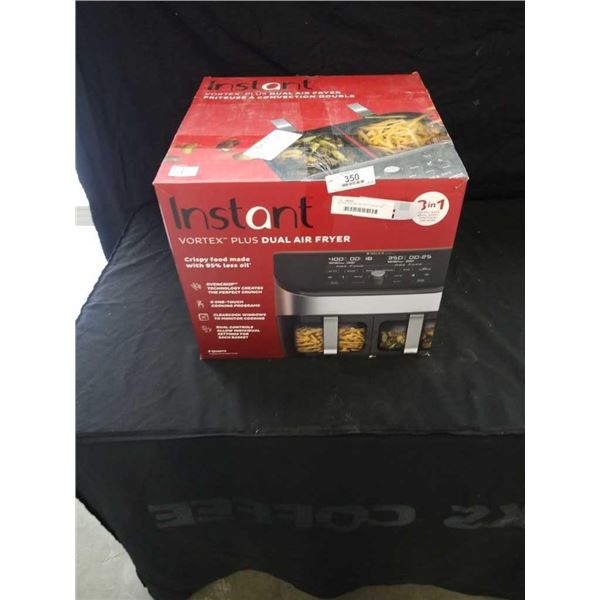 INSTANT POT DUO 8QT 8 IN 1 VORTEX AIR PLUS TESTED AND WORKING - RETAIL $289