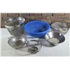 Image 1 : Qty 6 Colander Strainers, Misc Sizes