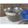 Image 2 : Qty 6 Colander Strainers, Misc Sizes