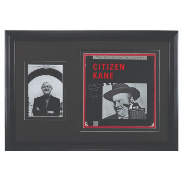 A Robert Wise Signed Citizen Kane Laser Disc Cover.