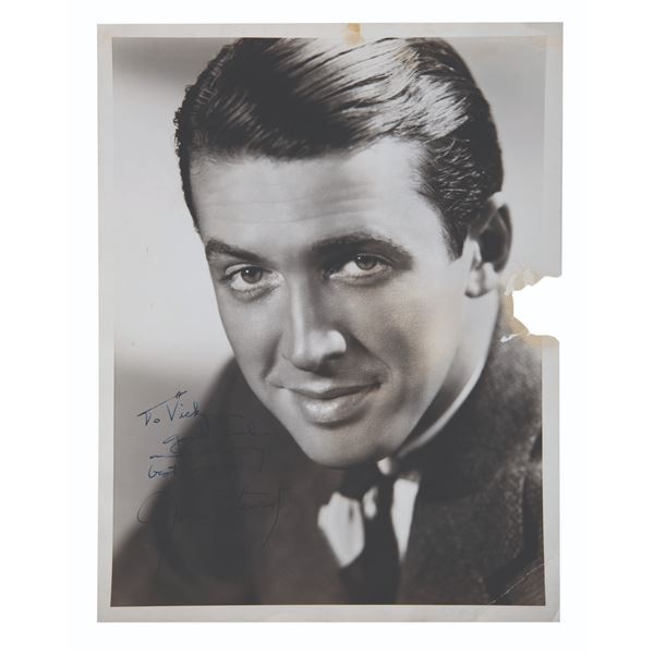 A Jimmy Stewart Signed Photo.