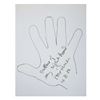 Image 1 : A Signed Hand Outline by Jose Ferrer.