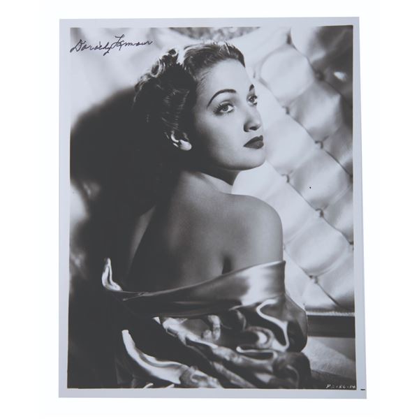 A Signed Dorothy Lamour Photo.