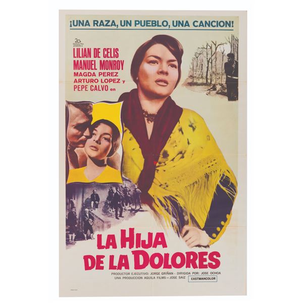 La Hija De La Dolores One-Sheet Poster.