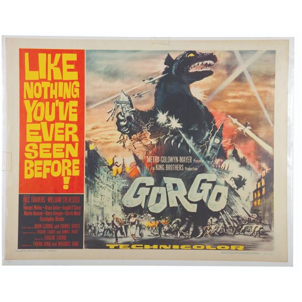 A Gorgo Jumbo Window Card.