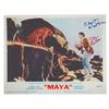 Image 3 : A Collection of (11) Signed Maya Lobby Cards.