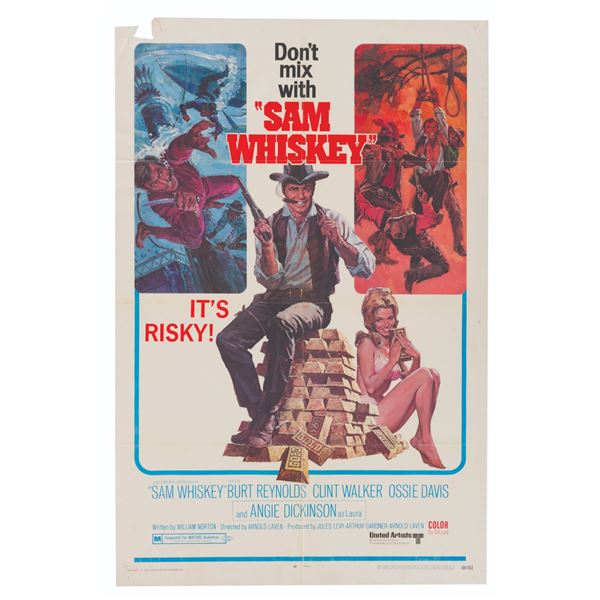 A Sam Whiskey One-Sheet Poster.