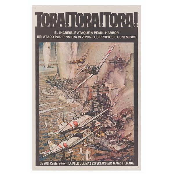 Tora! Tora! Tora! Spanish One-Sheet Poster.