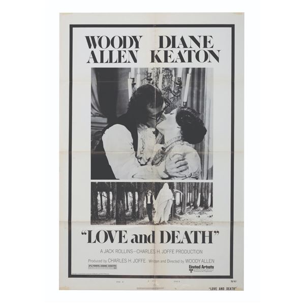 A Love and Death One-Sheet Poster.