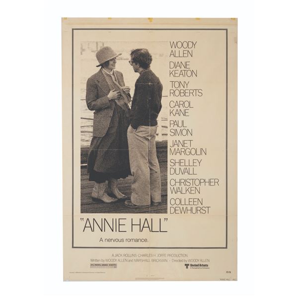 An Annie Hall One-Sheet Poster.