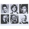 Image 1 : A Rare Star Wars 6-Up Portrait Press Photo.