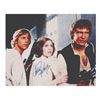 Image 1 : An Oversized Star Wars Photo Signed By Carrie Fisher.