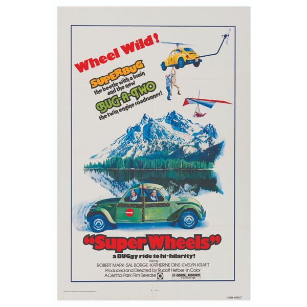 A Super Wheels One Sheet Poster.