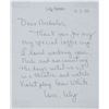 Image 2 : A Lily Tomlin Signed Letter.