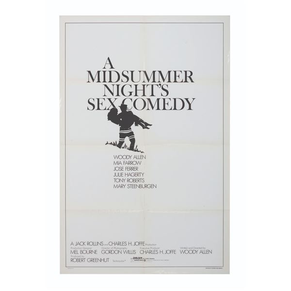 A Midsummer Night's Sex Comedy Advance One-Sheet.