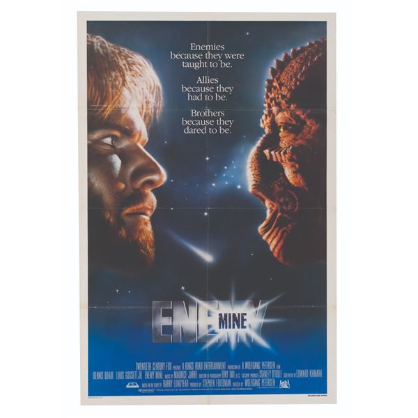 An Enemy Mine Teaser One-Sheet Poster