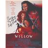 Image 1 : A Billy Barty Signed Willow Advertisement.