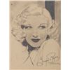 Image 1 : An Early Ginger Rogers Portrait by Paula Giokaris.