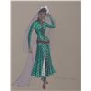 Image 1 : A 15th Century Persia Green Costume Concept.