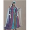 Image 1 : A 15th Century Persia Blue Costume Concept.