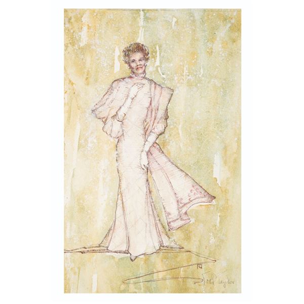 A Katharine Hepburn Mrs. Delafield Costume Design.