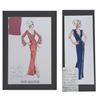 Image 1 : Two Debbie Reynolds Costume Sketches by Bob Mackie.