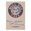 Image 1 : A Prop Bulldog Café Menu from The Rocketeer.