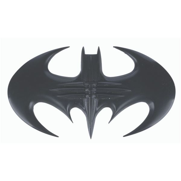 A Batman Forever Bat Emblem Prop.