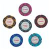 Image 1 : Six Screen Used Poker Chips from Casino Royale.