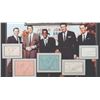 Image 1 : A Collection of Rat Pack Member Signatures.