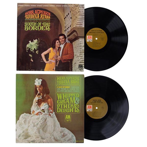 A Pair of Herb Alpert's Tijuana Brass Records.