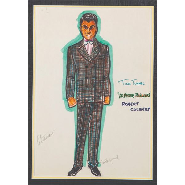 A Costume Sketch for The Time Tunnel.