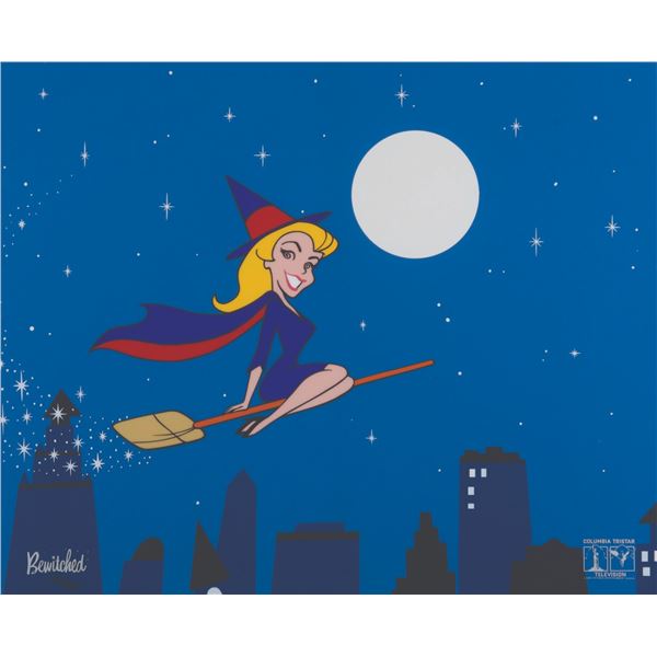 A Bewitched Hand-Painted Limited Edition Cel