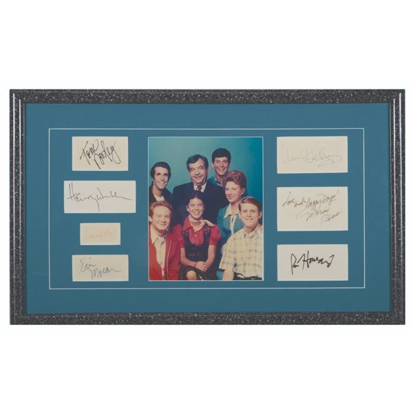 A Collection of Happy Days Cast Autographs.